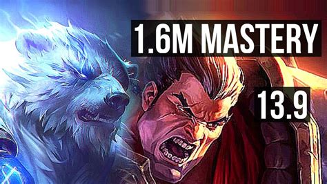 Volibear Vs Darius Top M Mastery Games Kr Diamond