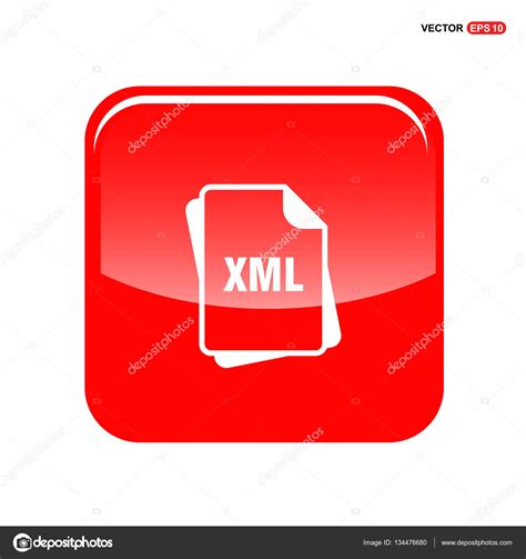 Icono de formato de archivo XML vector gráfico vectorial ibrandify