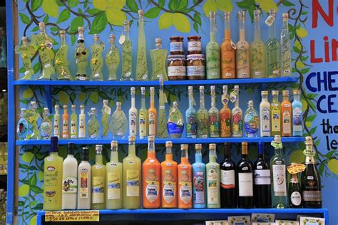 Sorrento Bottles Limoncello Free Photo On Pixabay