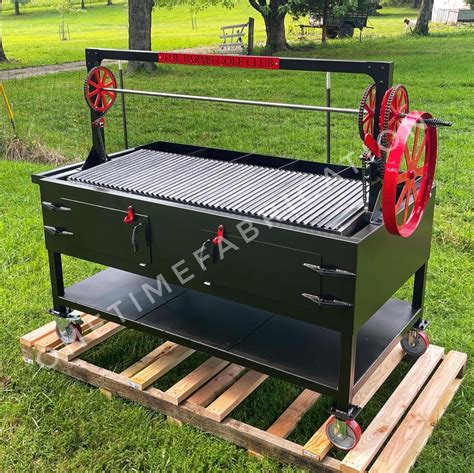 Santa Maria Grill Argentina Gaucho Grill Rolling Cart Etsy