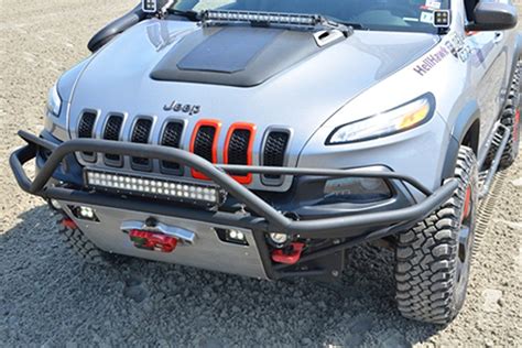 Tubular Prerunner Bumper Mfc Offroad Jeep Cherokee Accessories 2014 Jeep Cherokee Trailhawk