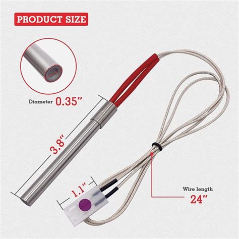 Buy Hot Rod Igniter Kit For Traeger Wood Pellet Grill Smokers Pit Boss Pellet Stove Online At