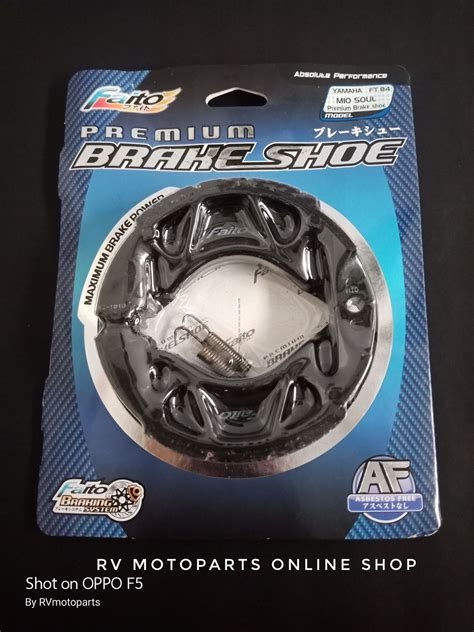 Faito Brake Pad Brake Shoe Mio I Aerox Soul Yamaha