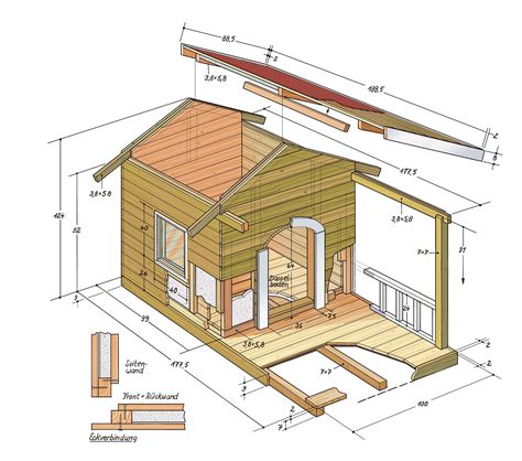 Large Dog House Blueprints How To Build A Xxl Dog House
