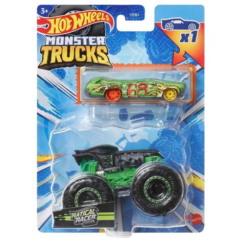 Carrinho Mattel Hot Wheels Monster Trucks Casas Bahia