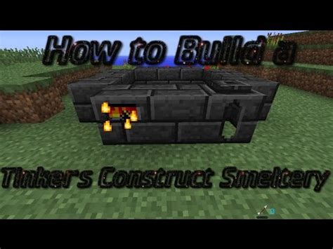 How To Build A Tinker S Construct Smeltery Minecraft Modded Tutorials