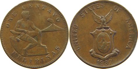 Philippines Us Centavo 1937 Ss Ma Shops