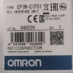 Plc Interface Unit Omron Cp W Cif Retailer From Hyderabad