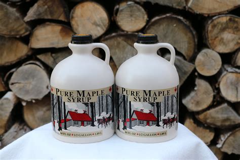 1 Gallon Organic Pure Vermont Maple Syrup Free Shipping Etsy