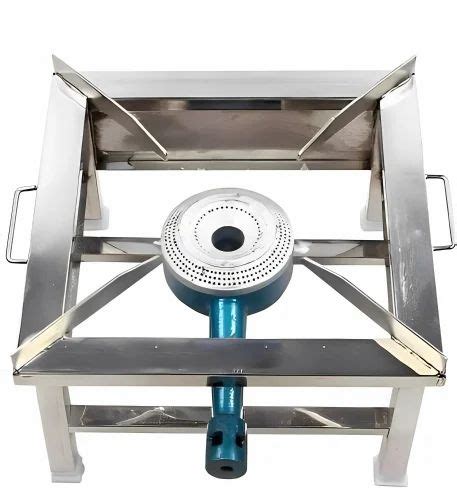 Single Burner Stainless Steel Gas Bhatti At Rs Stainless Steel