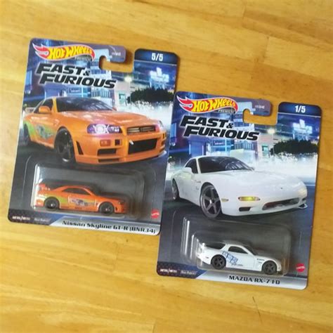Jual Hot Wheels Fast Furious Nissan Skyline R Mazda Rx Fd Kota Tangerang Selatan