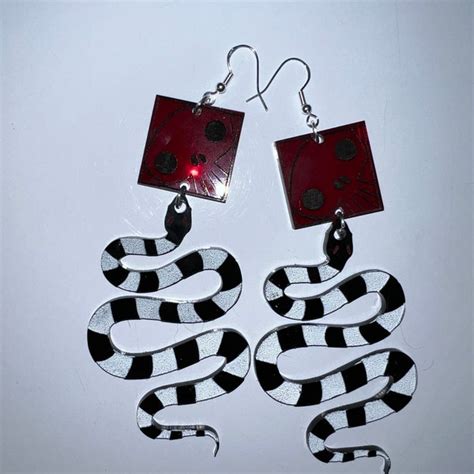 Oogie Boogi Dice Earrings - Etsy