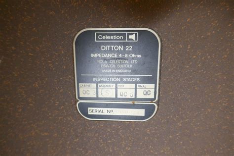 Paire D Enceintes Celestion Ditton Vintage Speakers Hifi Son