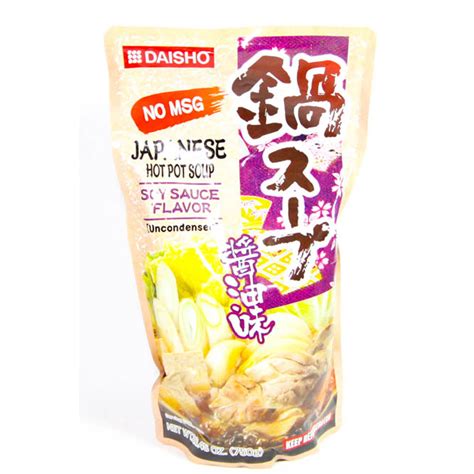 Daisho Hot Pot Soup Soy Sauce Flavour Asia Grocery Town