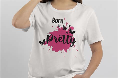 Born to Be Pretty Graphic by Graphic Divine · Creative Fabrica