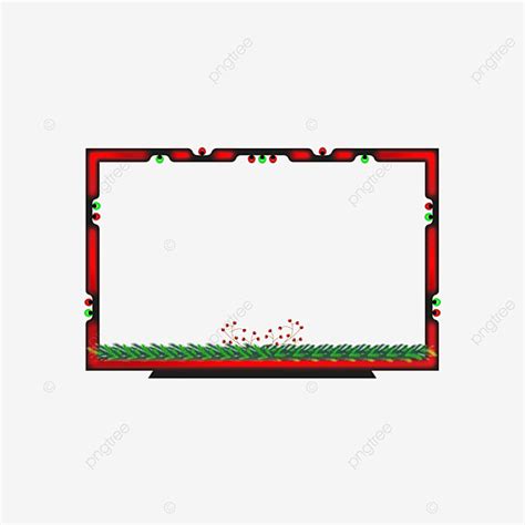 Christmas Facecam Overlay With Light Facecam Merry Christmas