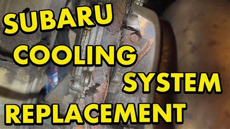 2013 Subaru Outback Cooling System Replacement YouTube