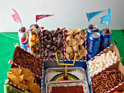 Build The Ultimate Football Snack Stadium Super Bowl