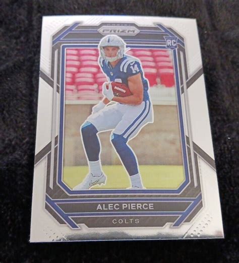 2022 Panini Prizm 330 Alec Pierce Indianapolis Colts Rc Rookie EBay