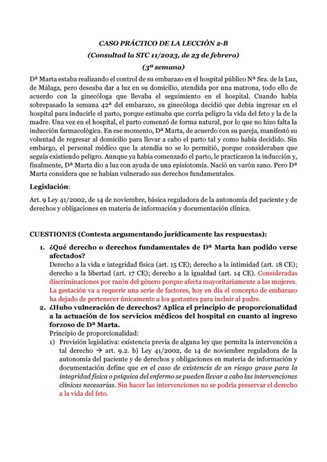 Caso práctico de la lección 3 CASO PRCTICO DE LA LECCIN 2 B