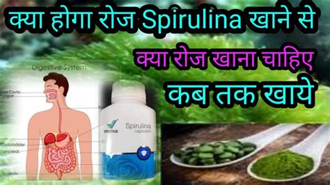 Vestige Spirulina In Hindi Youtube