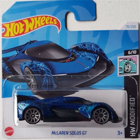 Машинка Hot Wheels McLaren Solus GT HTB купить на OZON по низкой цене