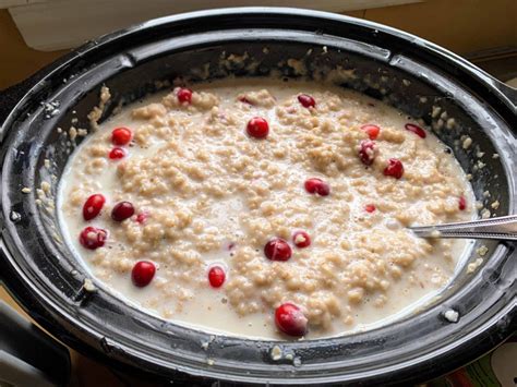 Crockpot Overnight Steel Cut Oats | The Tube
