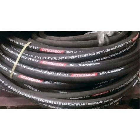 Black Power Plus Rubber Hydraulic Hose Pipe Size 1 2 At Rs 100