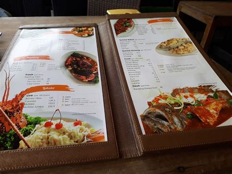 Menu At Bandar Djakarta Restaurant Jakarta Jl Pantai Indah No7