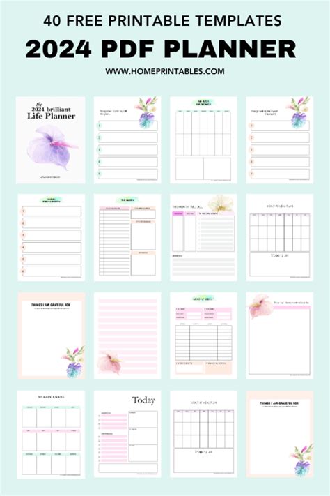 Free printable weekly planner 2025 pdf