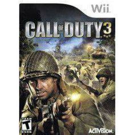 קלטת אני מסכים רצון עז Call Of Duty Ww2 Para Wii להתאים ברק קלייר