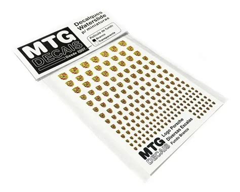 Decalque Mtg Decais Porsche Diversas Escalas Hot Wheels Jada Mercadolivre