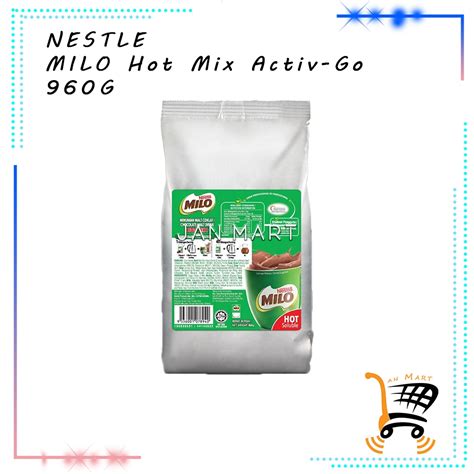 Nestle Milo Hot Mix Activ Go 960g Shopee Malaysia