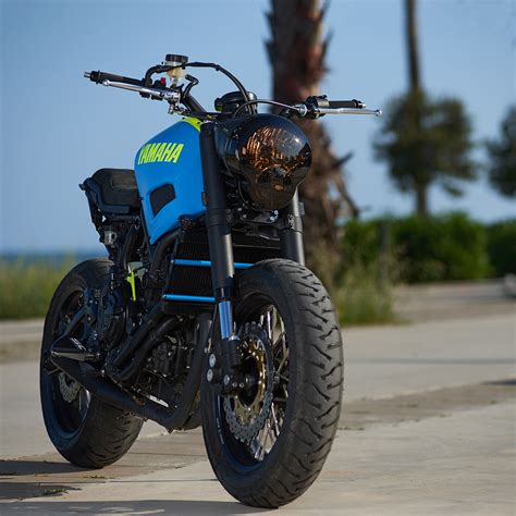 This Custom Yamaha Xsr700 Is A Retina Searing Treat Bike Exif