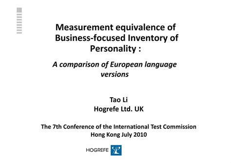 (PDF) ITC Measurement equivalence - DOKUMEN.TIPS