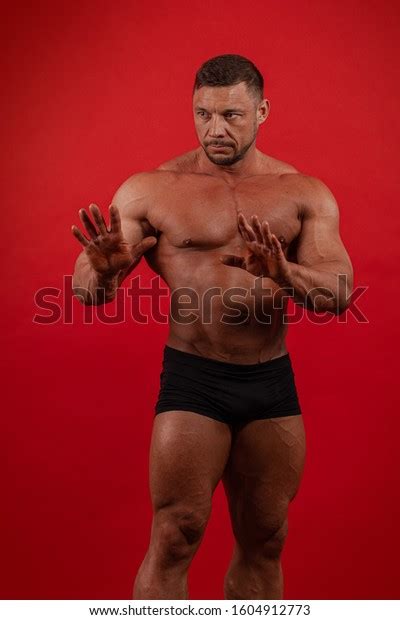 Adult Male Athlete Bodybuilder Nude Torso Stock Photo Shutterstock