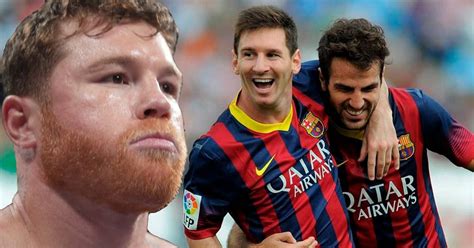 Cesc Fábregas al Canelo tras amenazar a Messi Ni sabes cómo funciona