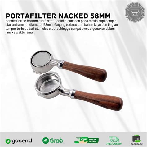 Jual Portafilter Naked 58 Mm Shopee Indonesia