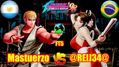 KOF 98 MASTUERZO REIJ34 FT5 Ranked Match YouTube