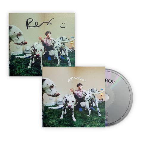 Rex Orange County Cd Autografado Who Cares Mistura Pop