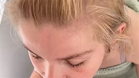 Blonde Girlfriend Messy Facial Xhamster