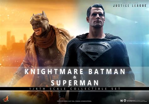Knightmare Batman And Black Suit Superman Set By Hot Toys Serpentor S Lair