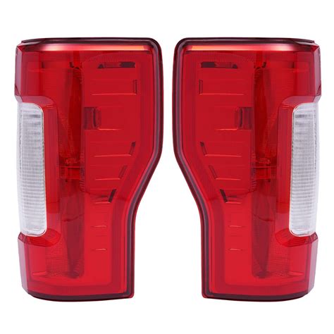 Pair For 2017 2019 Ford F250 F350 Super Duty Left Right Tail Lights