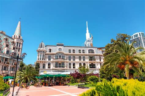 Europe Square One Of The Most Popular Tourist Attractions In Batumi