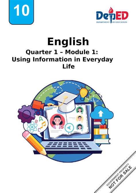 Q1 English 10 Module 1 For Students And Printing 10 English Quarter 1