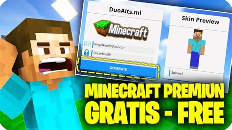 COMO Tener MINECRAFT PREMIUM GRATIS 2020 MAYO NUEVO GENERADOR De