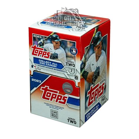 2023 Topps Series 2 Baseball 60 Pack Gravity Feed Box Steel City