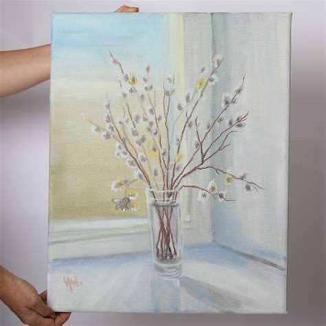 Pussy Willow Art Etsy