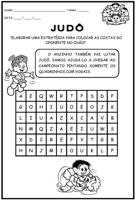 Caca Palavras Educacao Fisica - 8