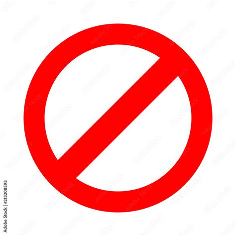 symbol  sign stop red warning icon  symbols isolated  white